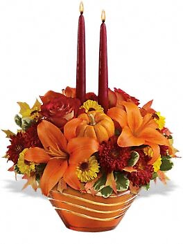 Amber Waves Centerpiece